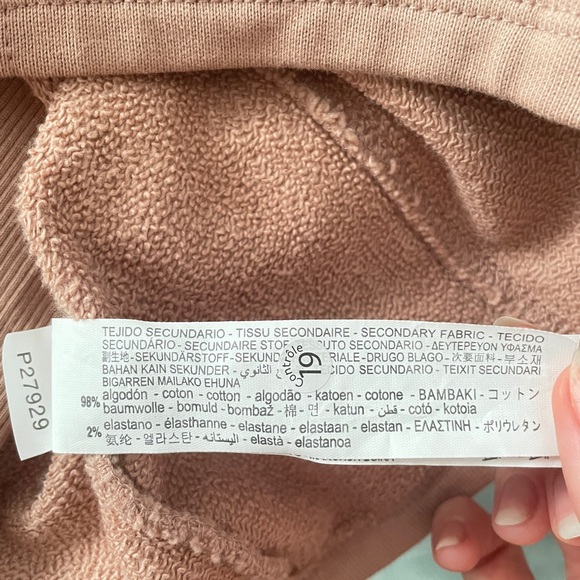 Zara tan ribbed skort shorts size X-Small - Picture 8 of 8